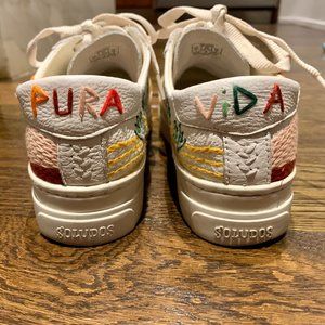Soludos Embroidered Sneakers